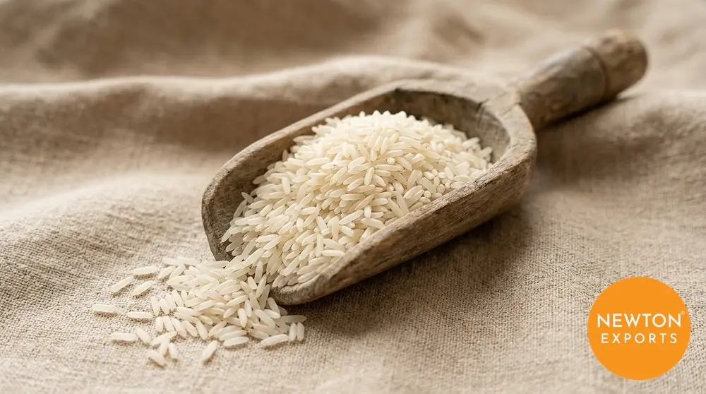 Newton Sharbati Rice India