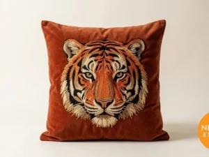 Aari Embroidered Cushion Cover