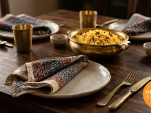 Ajrakh Napkin Set