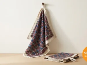 Ajrakh Print Tea Towel