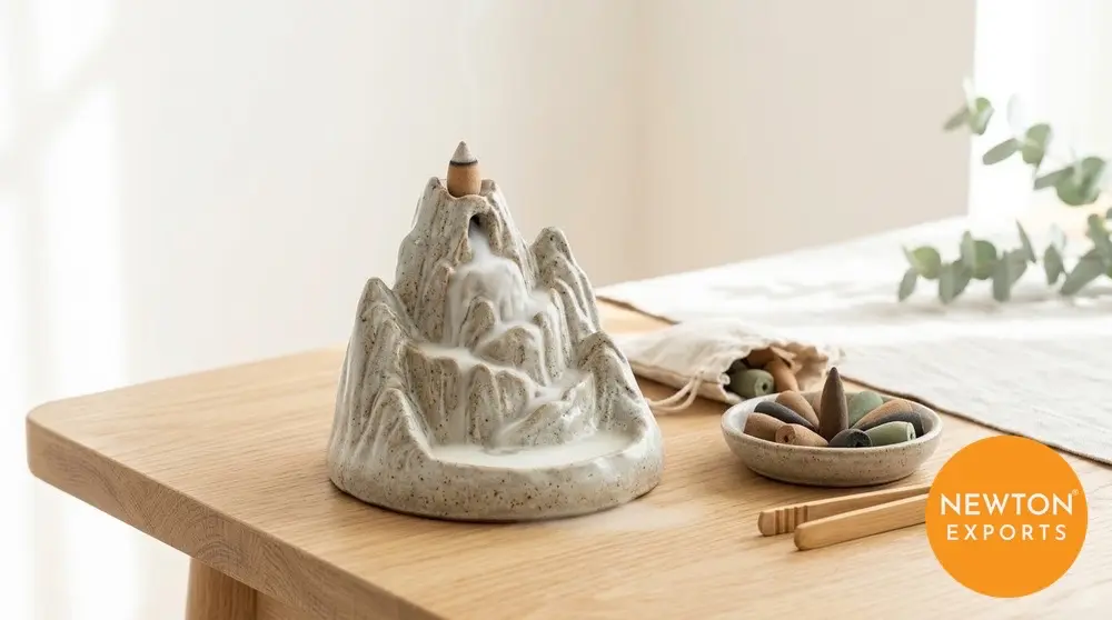 Backflow Incense Burner Set