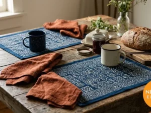 Bagru Block Print Placemat Set