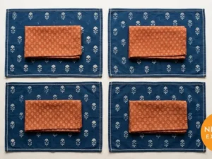 Bagru Block Print Placemat Set