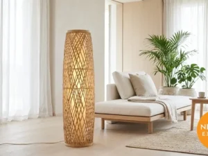 Bamboo Floor Lamp