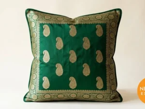 Banarasi Brocade Cushion Cover