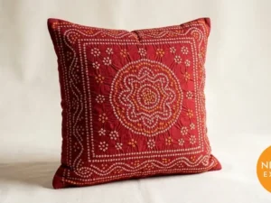 Bandhani Tie Dye Cushion Cover