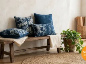 Batik Print Cushion Cover