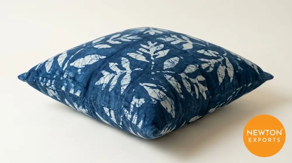 batik print cushion cover