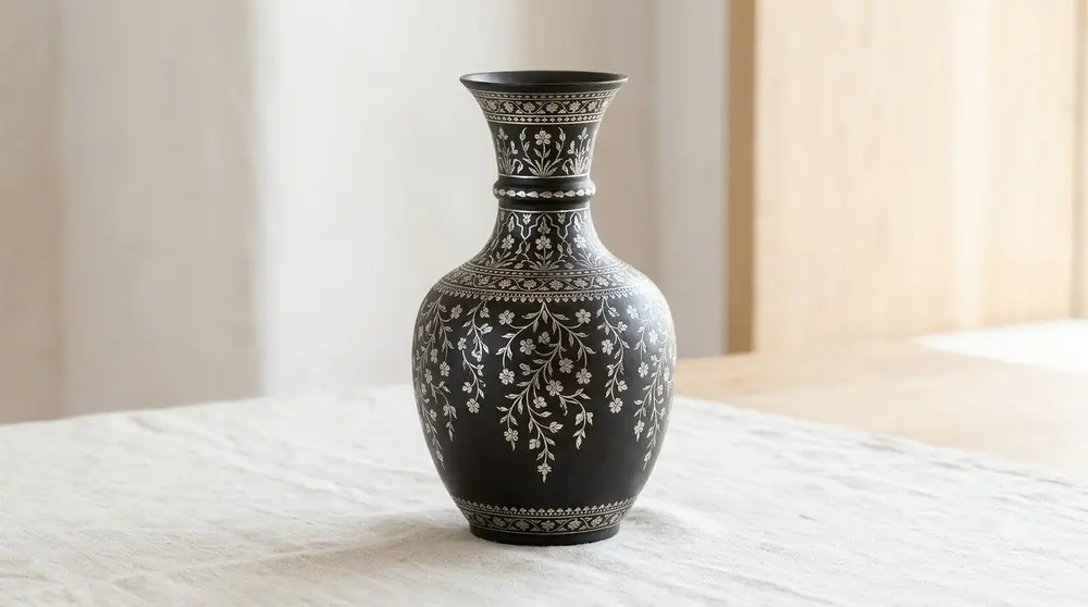 Bidriware Vase
