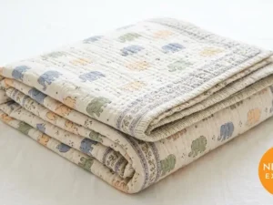 Block Print Baby Quilt