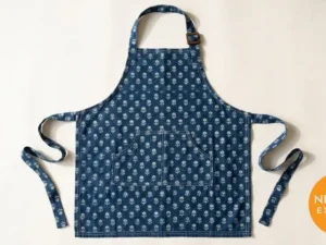 Block Print Cotton Kitchen Apron