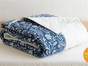 Block Print Cotton Quilt