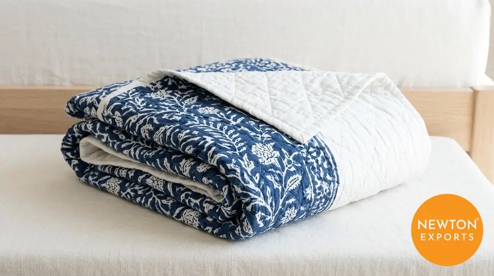Block Print Cotton Quilt
