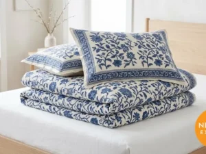 Block Print Duvet Cover Set