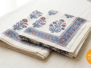 Block Print Pillow Cover