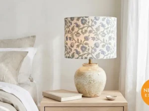 Block Print Shade Table Lamp