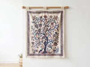 Block Print Wall Tapestry