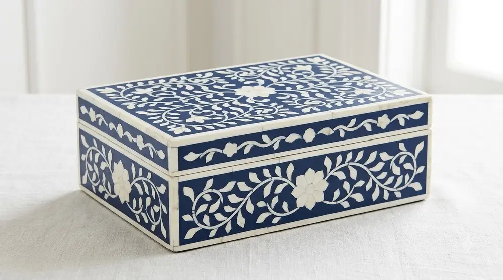 Bone Inlay Box