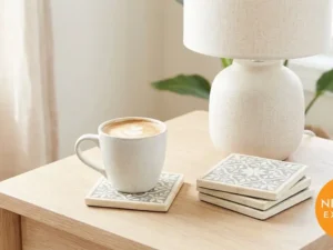 Bone Inlay Coasters