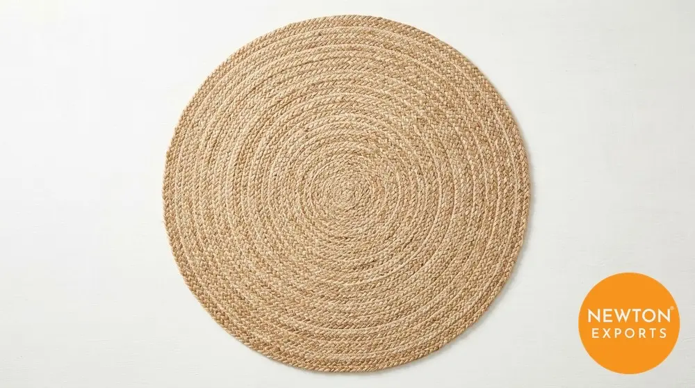 Braided Jute Rug