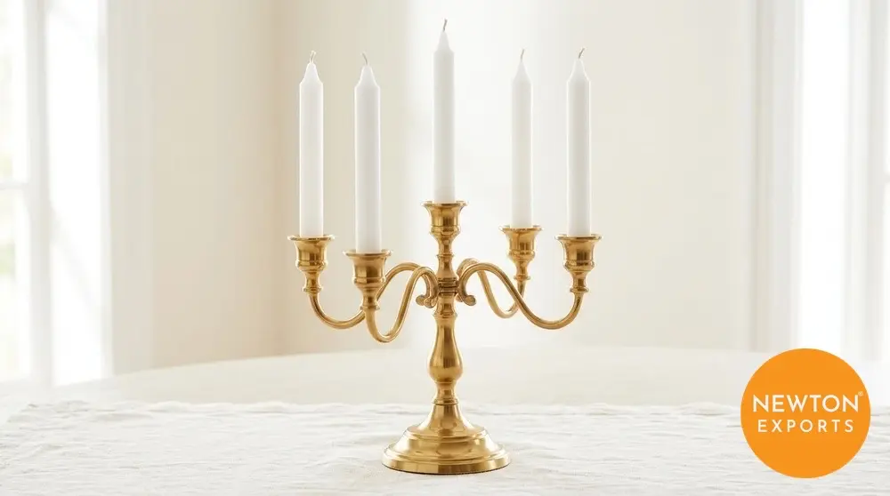 Brass Candelabra