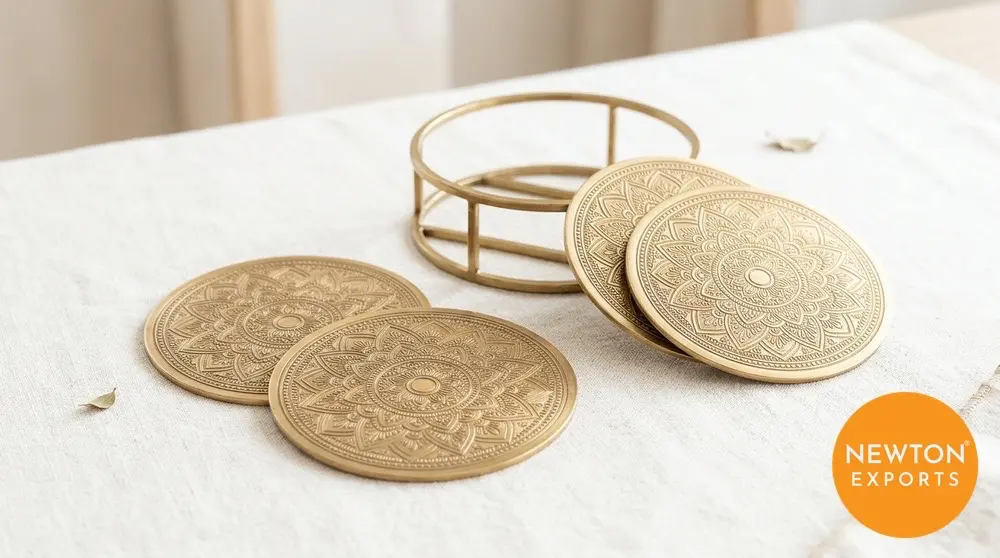 Brass Coasters