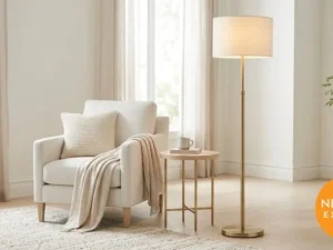 Brass Floor Lamp