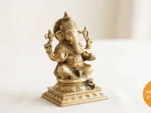 Brass Ganesha Idol