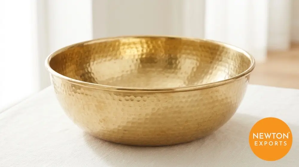 Brass Serving Bowl