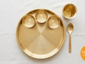 Brass Thali Set