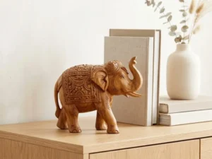 Carved Wooden Elephant