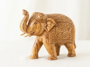 Carved Wooden Elephant