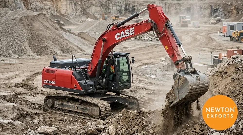 case cx300c crawler excavator 2
