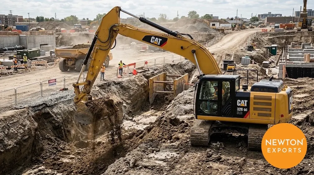 caterpillar 326 gc slr long reach excavator