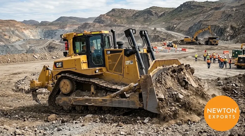 caterpillar d9 large dozer 2