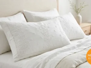 Chikankari Pillowcase