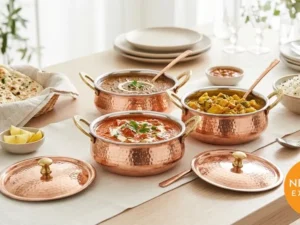 Copper Handi Serving Set