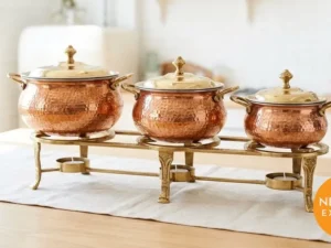 Copper Handi Serving Set
