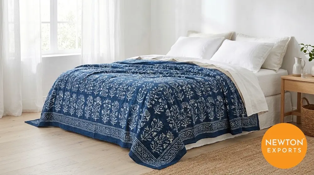 Dabu Print Bedcover - Image 2