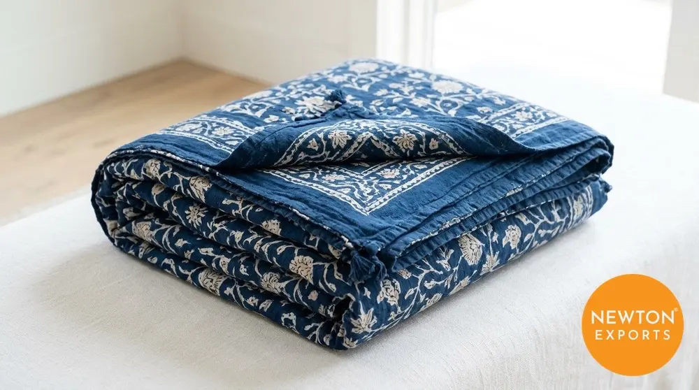 Dabu Print Bedcover