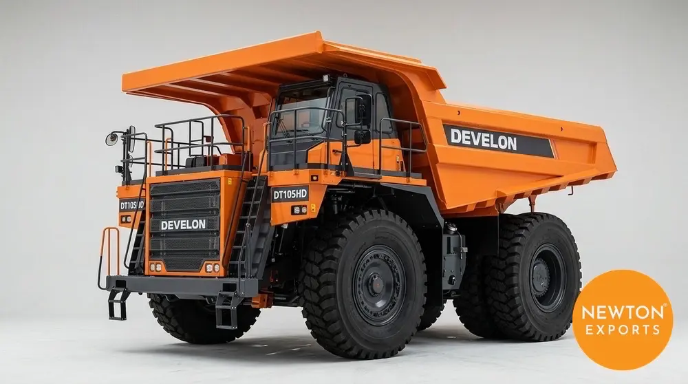 develon dt105hd rigid dump truck