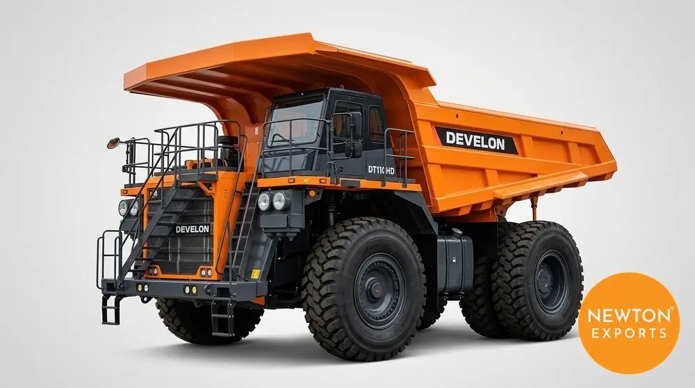 develon dt110hd rigid dump truck