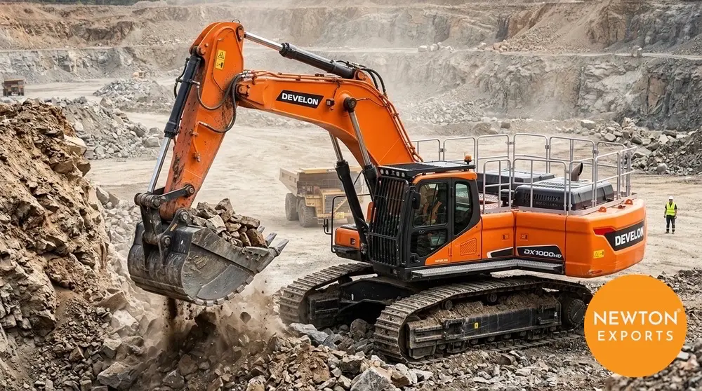 develon dx1000hd excavator 2