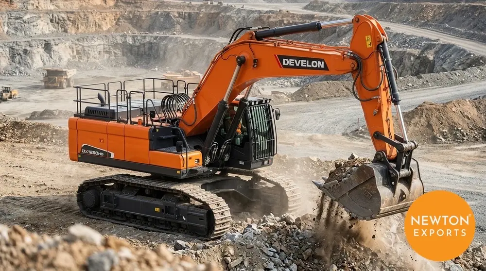 develon dx1250hd excavator 2