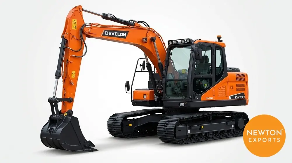 develon dx130 excavator