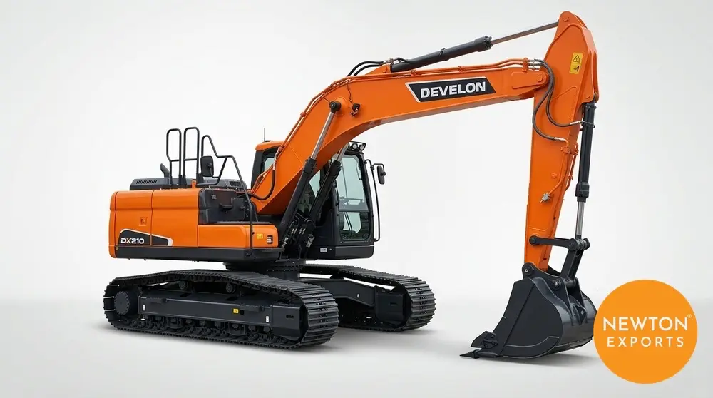 develon dx210 excavator