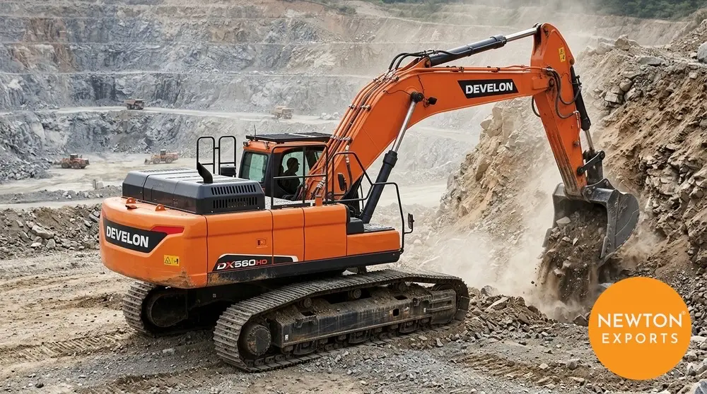 develon dx560hd excavator 2