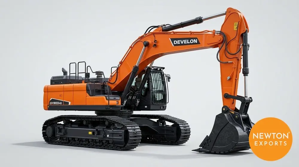 develon dx800hd excavator