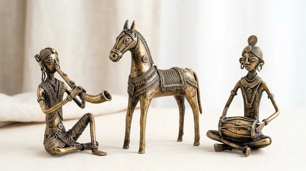 Dhokra Metal Figurine
