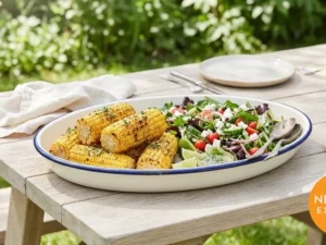 Enamel Serving Platter